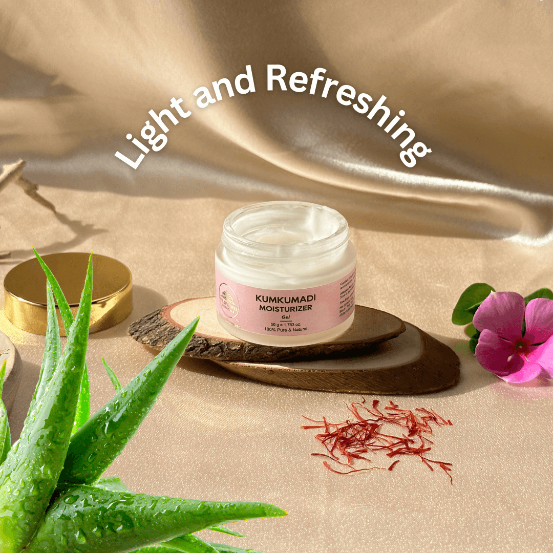Kumkumadi Gel-Skin Brightening and Whitening Night Treatment| 50g Wildflower Essentials