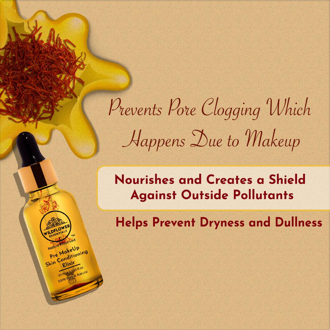 Pre-Makeup Skin Conditioning Oil / Primer | 30ml Wildflower Essentials