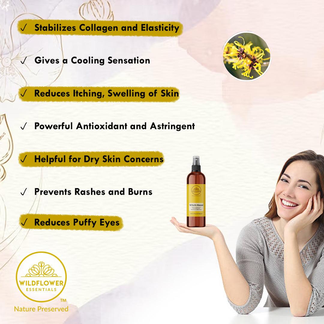 Witch Hazel Toner Wildflower Essentials