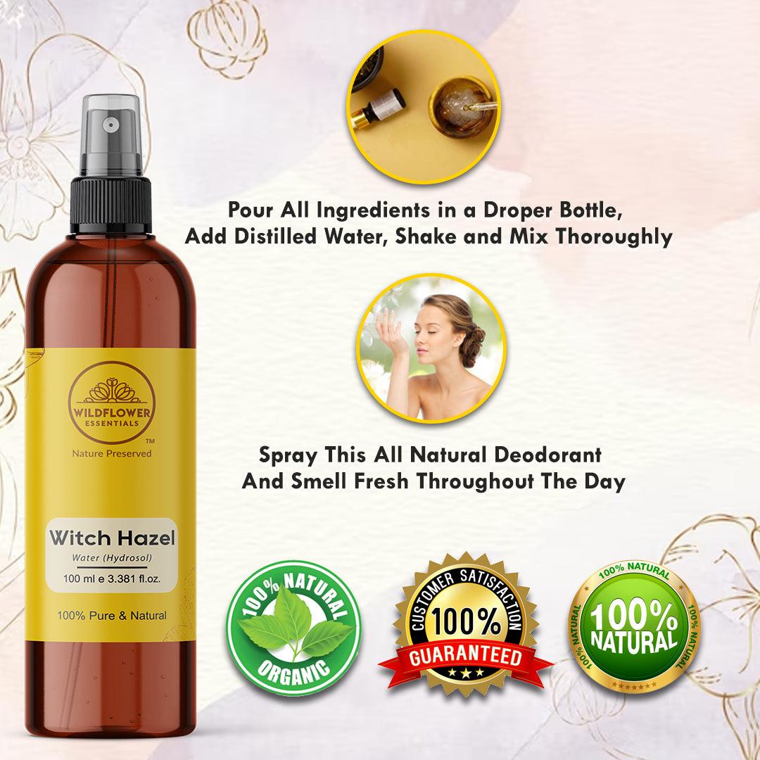 Witch Hazel Toner Wildflower Essentials