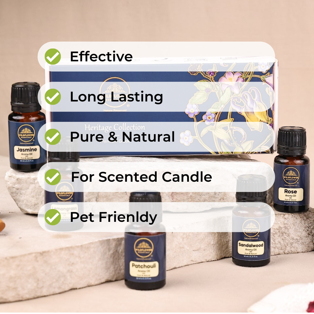 Aroma Diffuser Oil Combo Pack of 6