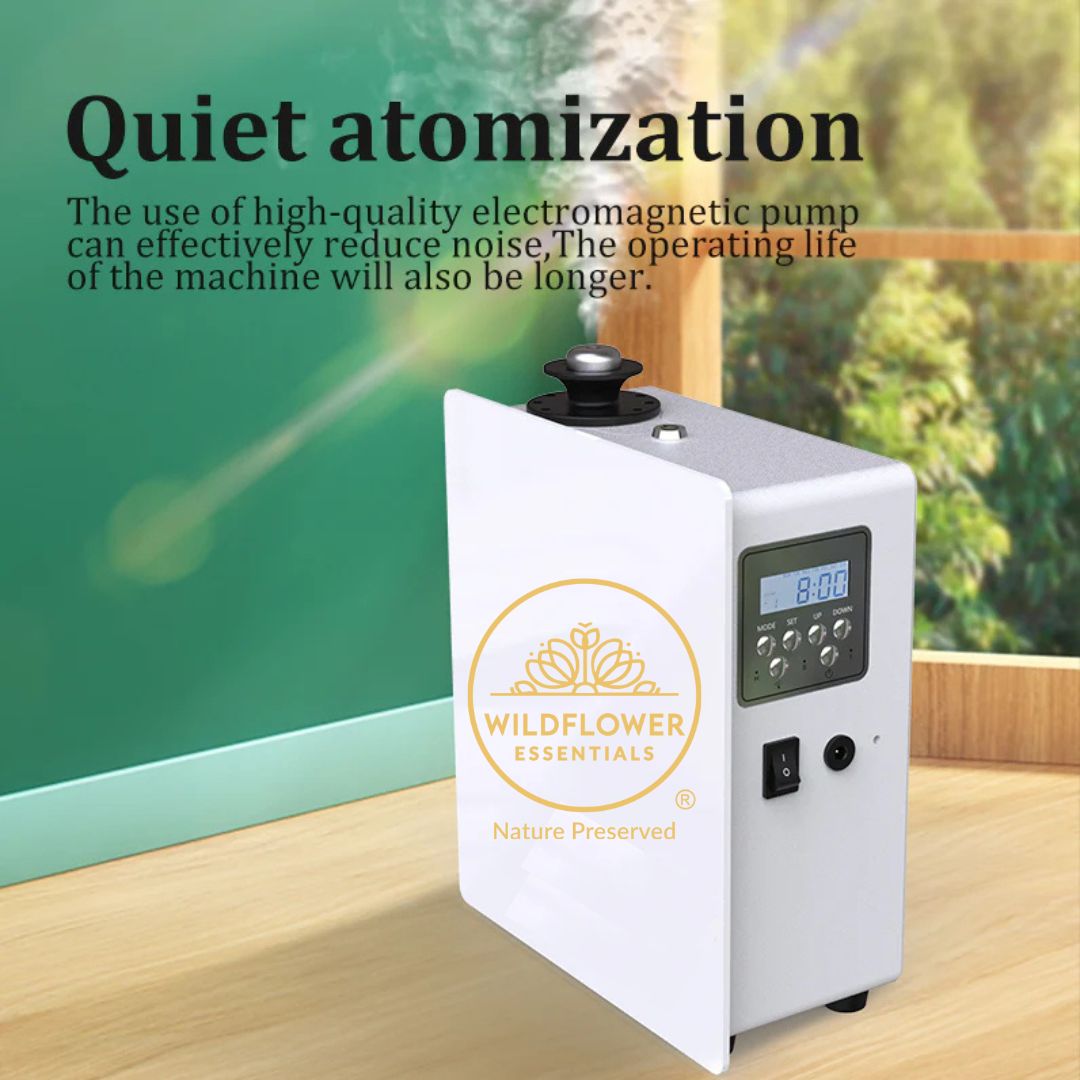 Wildflower Essentials AD-SR600 Power Automatic Intelligent Scent Diffuser ( ISO 9001 ) / Aroma Oil Diffuser Machine