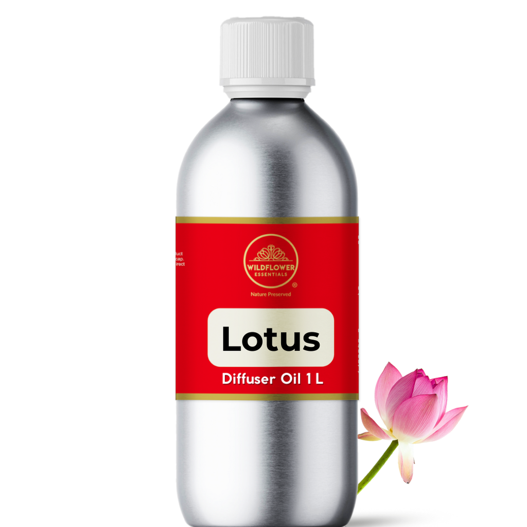 Lotus Aroma Diffuser Oil 1L Wildflower Essentials