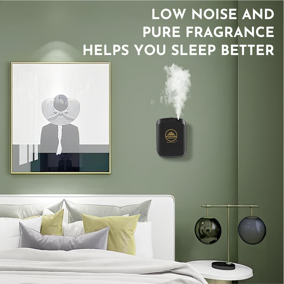 Automatic Scent / Aroma / Fragrance Oil Diffuser Machine Wildflower Essentials