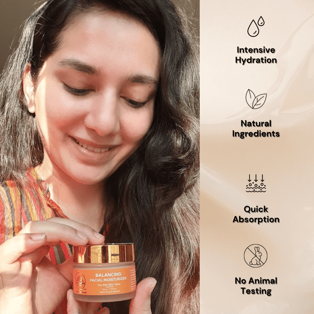 Balancing Facial Moisturising Gel - Fights Acne and Breakouts | 50g