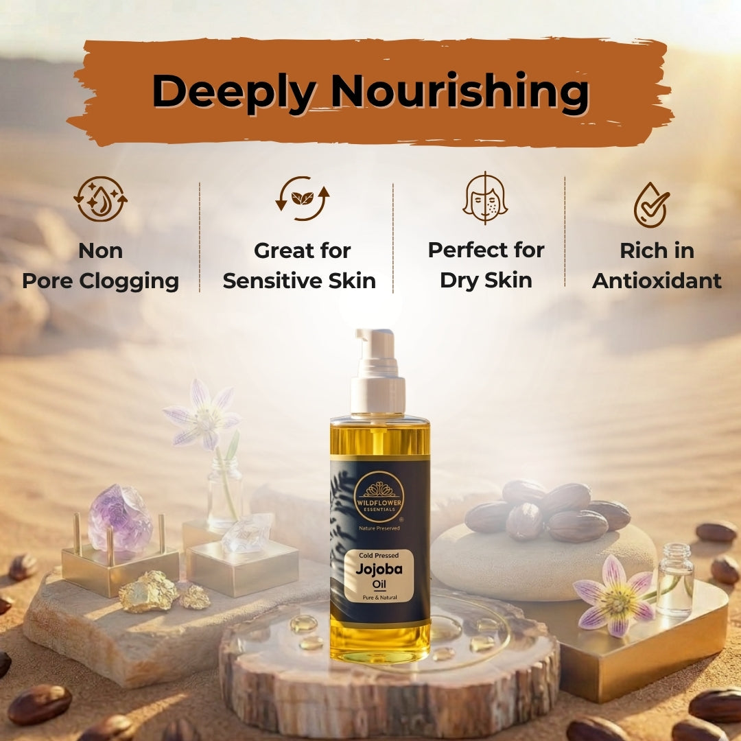jojoba, rosehip, argan combo 100ml Wildflower Essentials