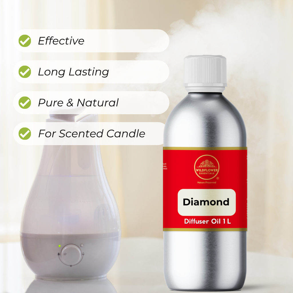Diamond Aroma Diffuser oil 1L Wildflower Essentials