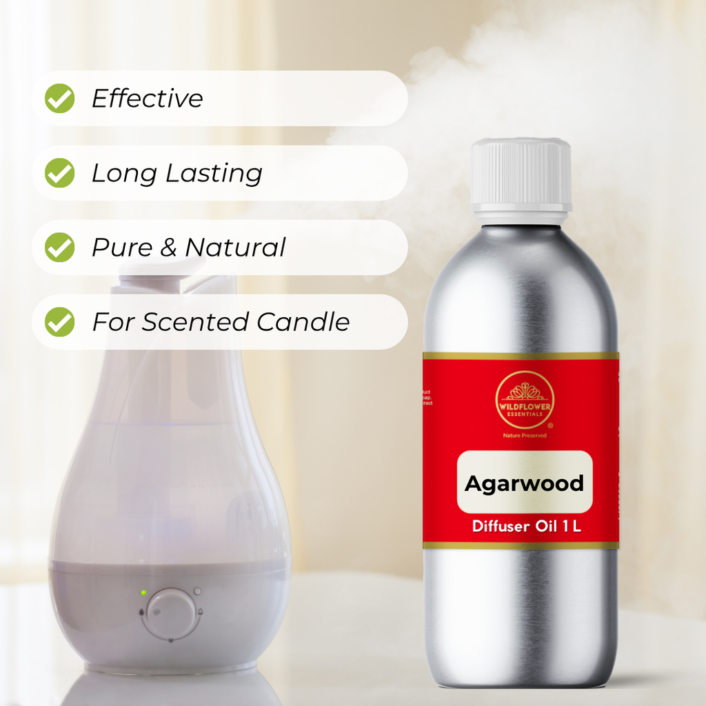 Agarwood Synthetic Aroma oil 1L Wildflower Essentials