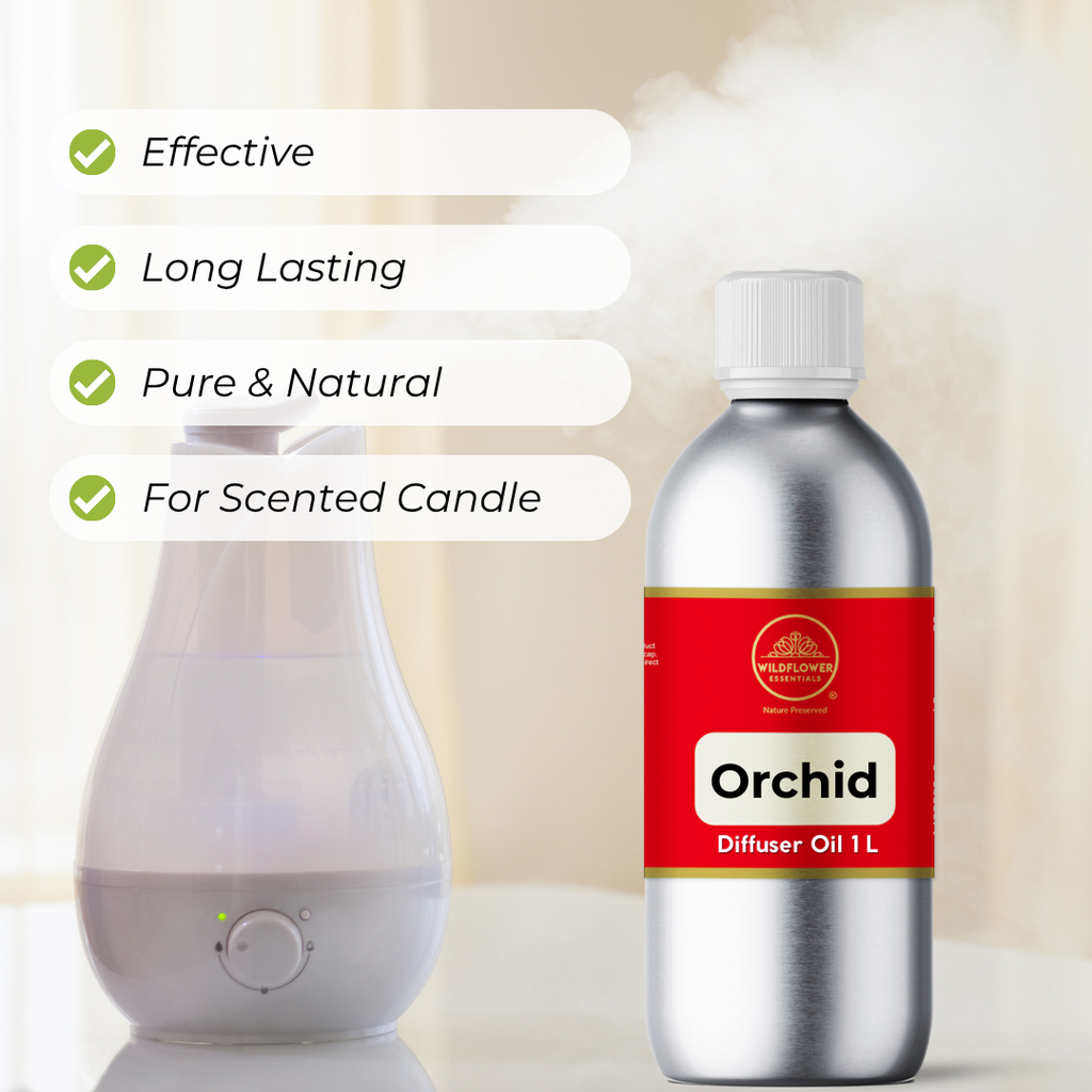 Orchid Aroma Diffuser Oil 1L Wildflower Essentials