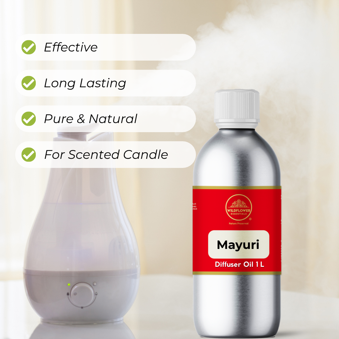 Mayuri Aroma Diffuser Oil 1L Wildflower Essentials