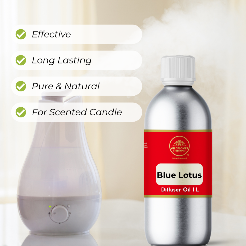 Blue Lotus Diffuser Aroma oil 1L Wildflower Essentials