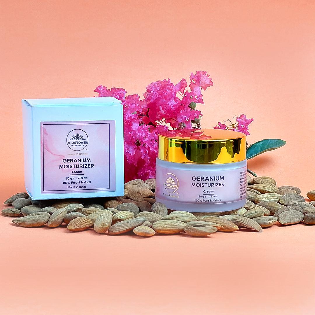 Geranium Moisturiser- Hydration for Extremely Dry Skin | 50g