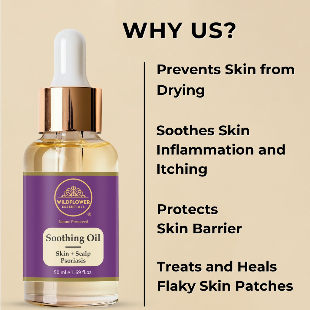 Soothing Oil for Eczema, Psoriasis & Dermatitis | 50ml