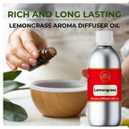 Lemongrass Aroma Diffuser Oil | 1L Wildflower Essentials