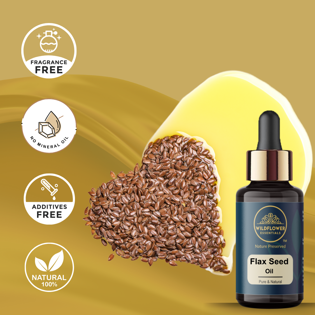 Flax Seed Oil | 30ml Wildflower Essentials