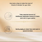 Vitamin E Cream Wildflower Essentials