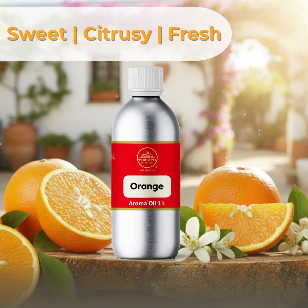 Orange Fragrance Oil  1 L Wildflower Essentials