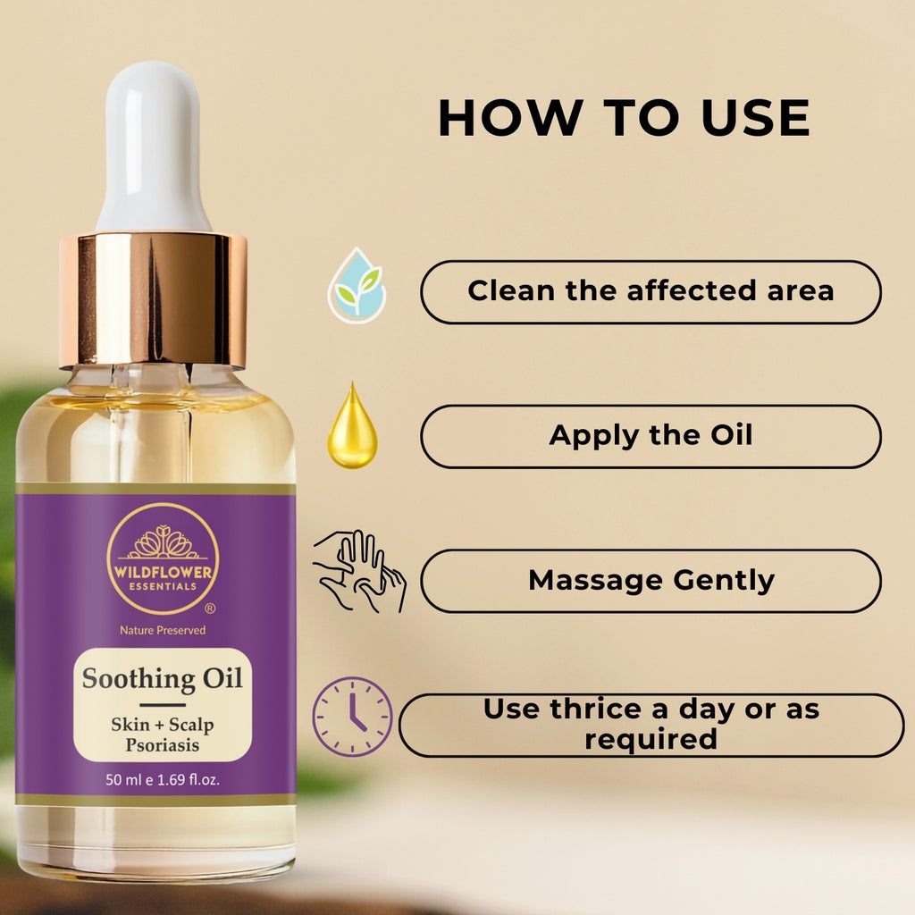 Soothing Oil for Eczema, Psoriasis & Dermatitis | 50ml