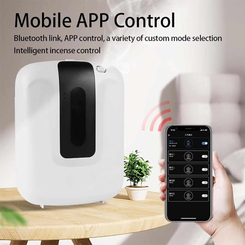 Wildflower Essentials Bluetooth Automatic Scent Diffuser Machine / Aroma Oil Diffuser Machine