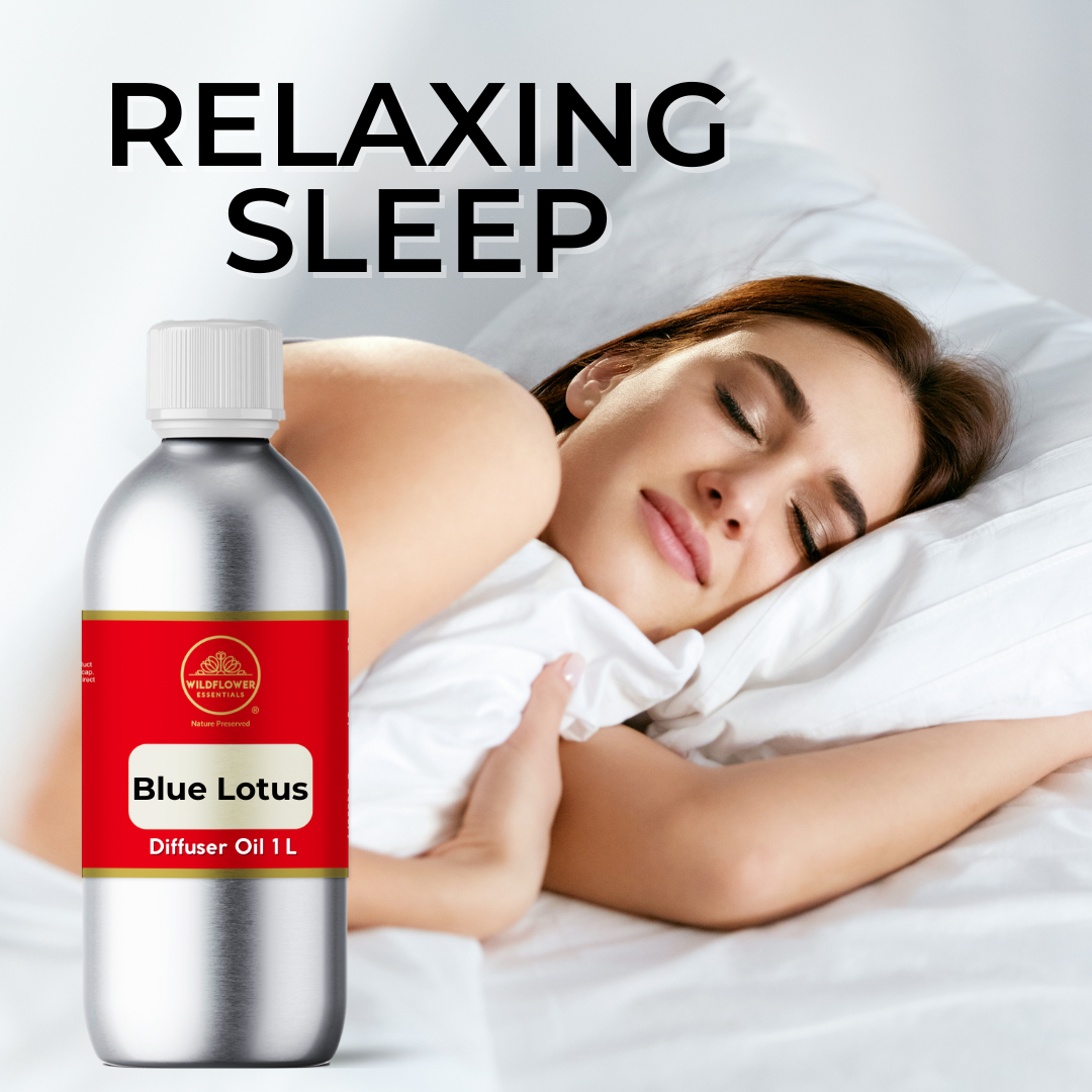 Blue Lotus Diffuser Aroma oil 1L Wildflower Essentials