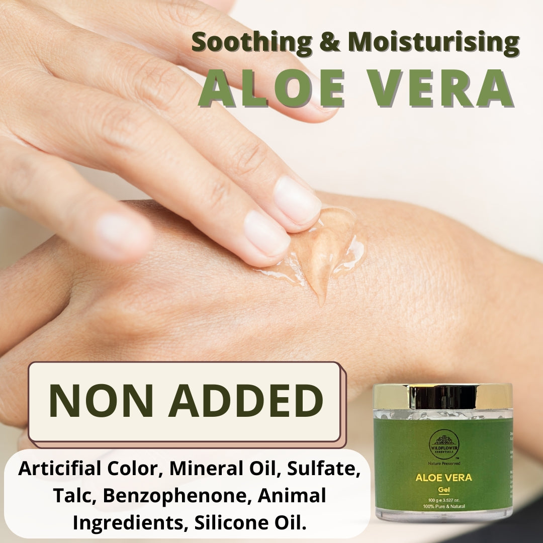 Vitamin E 100ml + Rosewater 100ml + Aloe Vera Gel 100g Combo