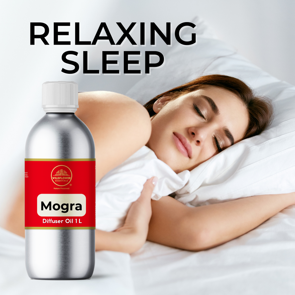 Mogra Aroma Diffuser Oil 1L Wildflower Essentials