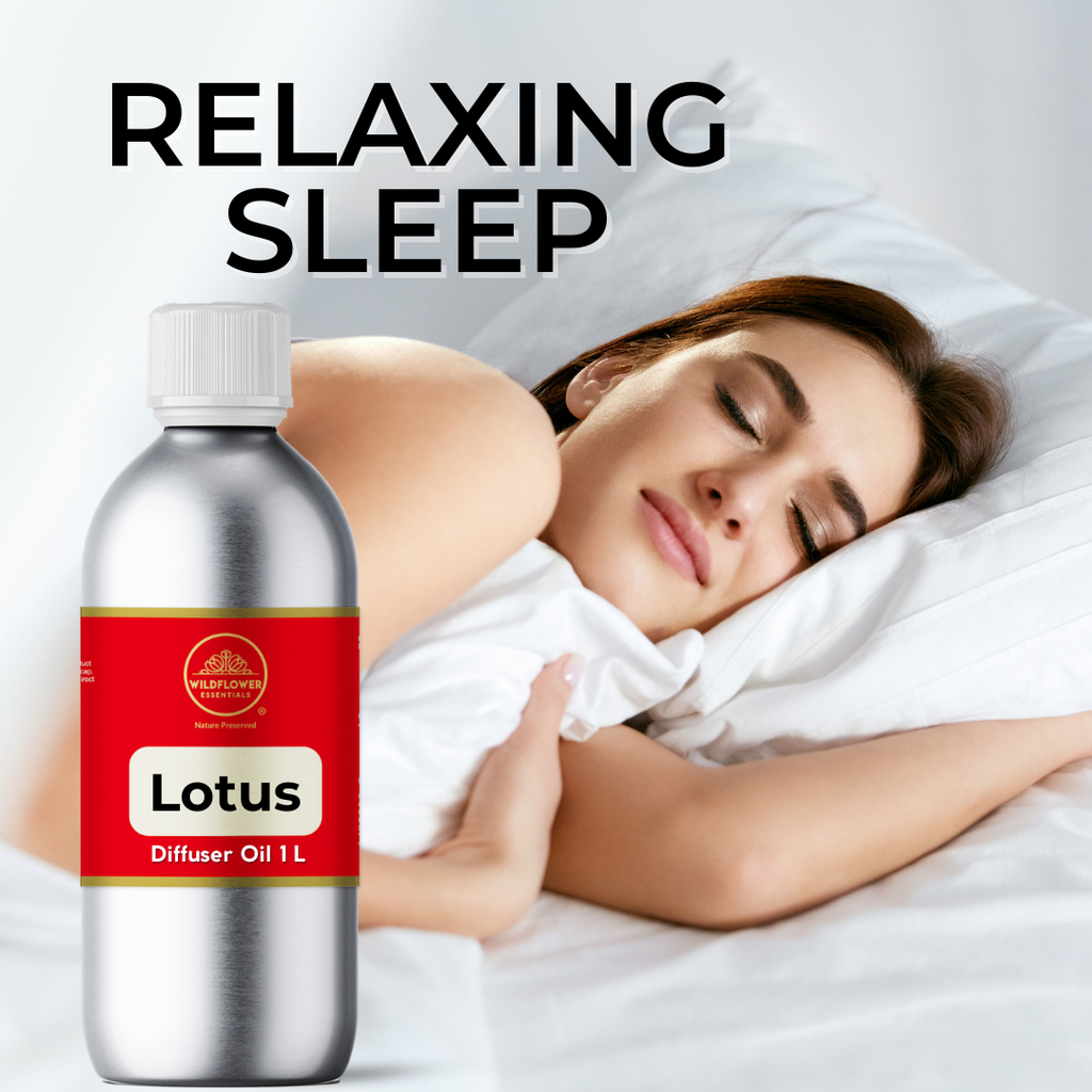 Lotus Aroma Diffuser Oil 1L Wildflower Essentials