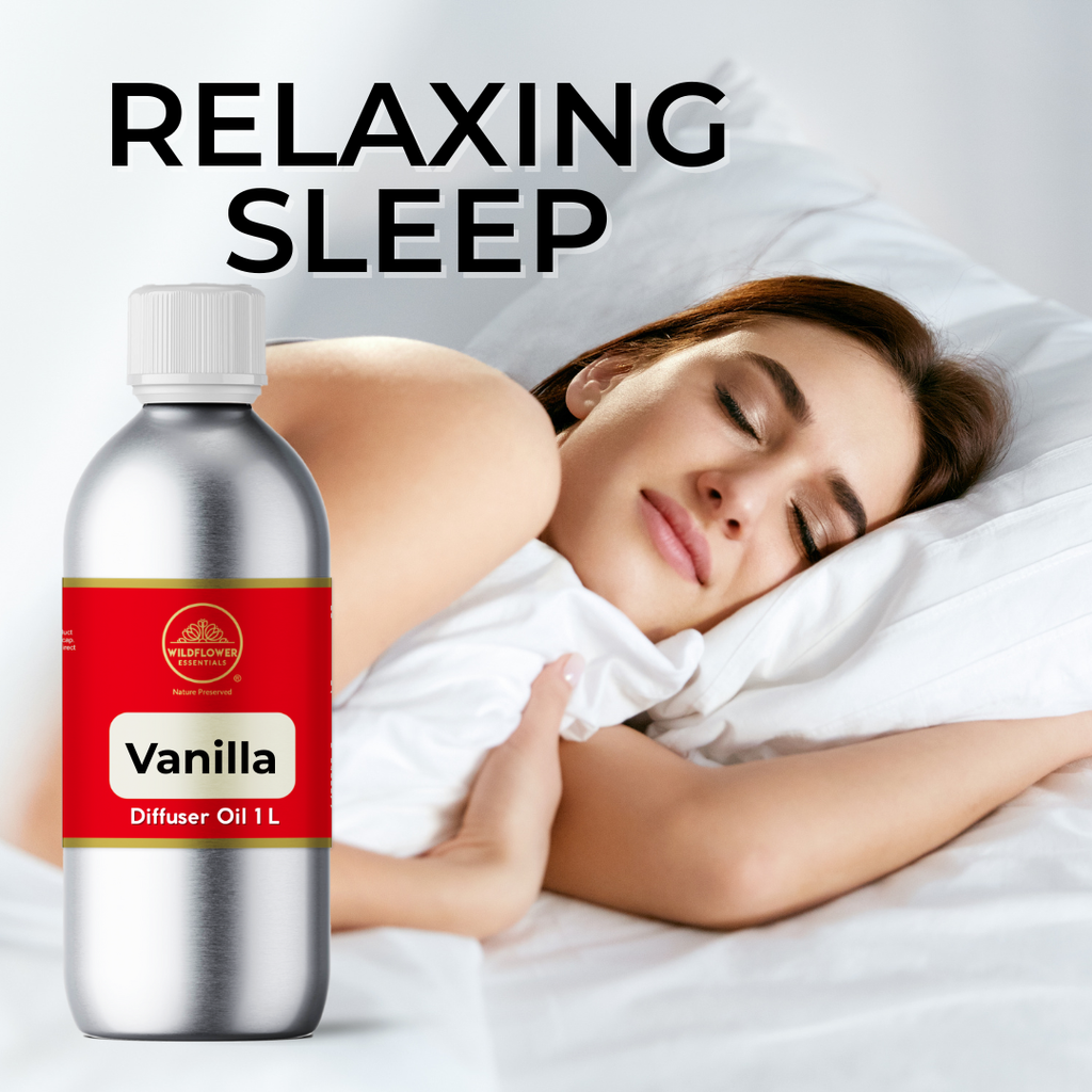 Vanilla Aroma Diffuser Oil 1L Wildflower Essentials