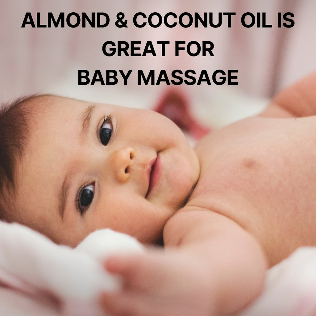 Almond Oil + Castor Oil + Coconut Oil Combo (100ml each)