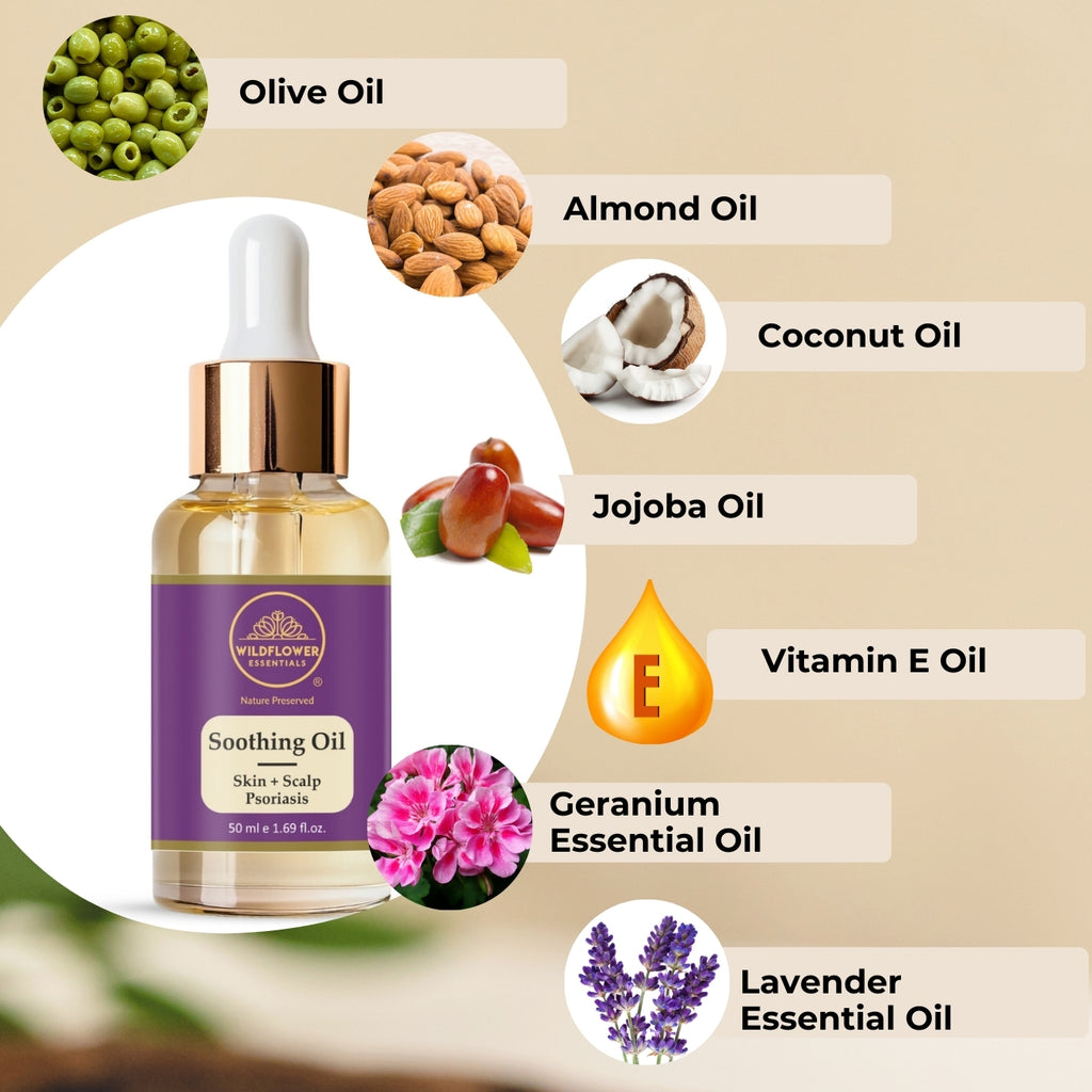 Soothing Oil for Eczema, Psoriasis & Dermatitis | 50ml