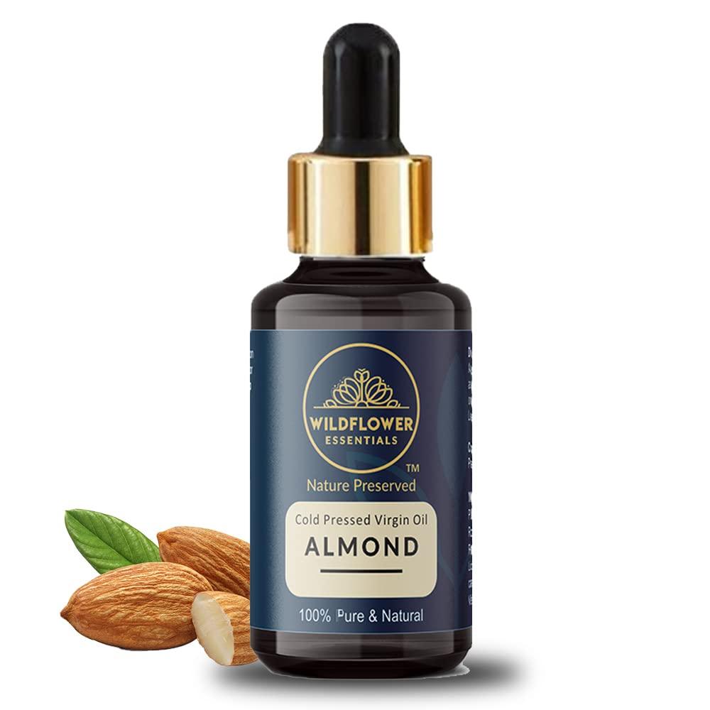 Almond Oil Cold Pressed for skin hair face body