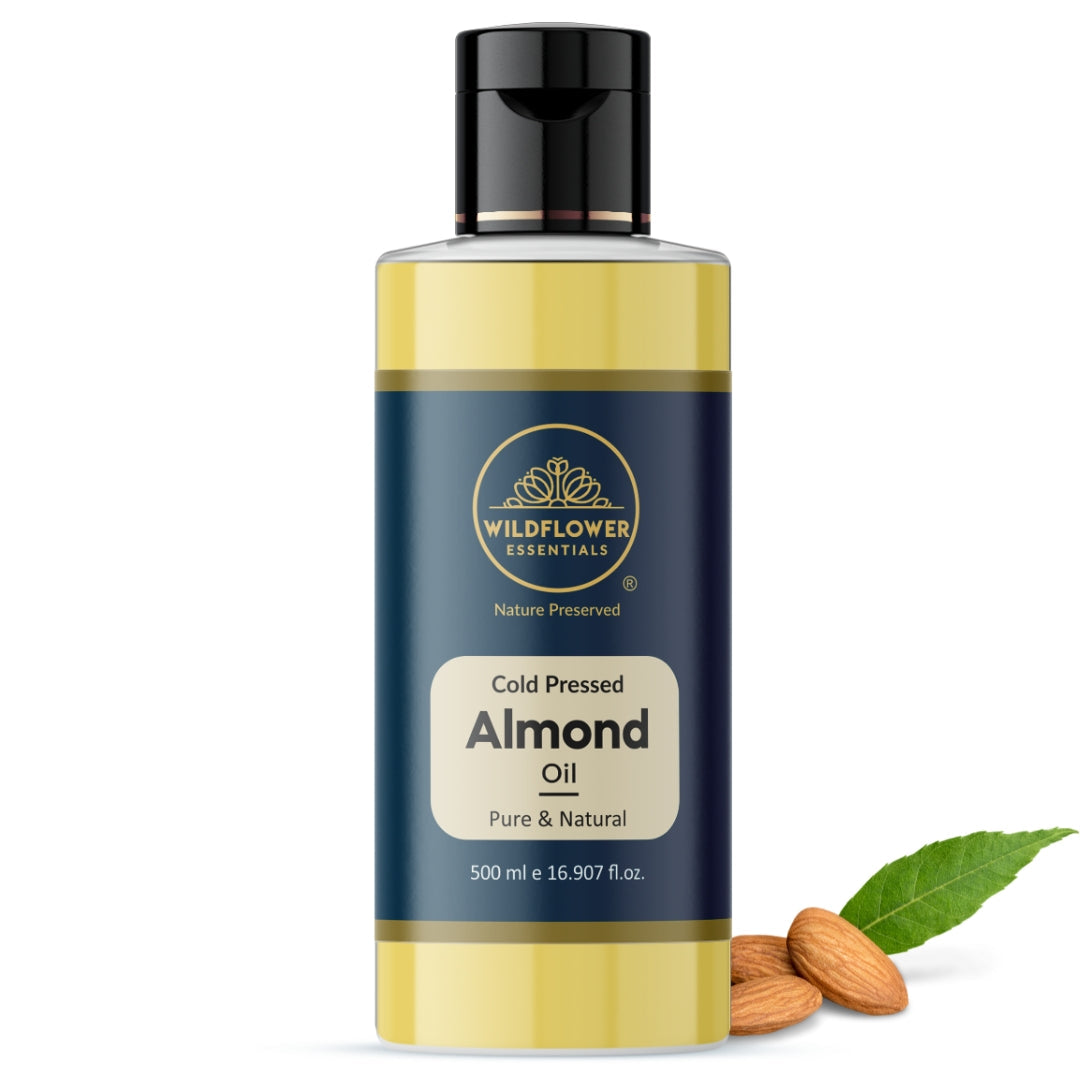 Almond Oil Cold Pressed for skin hair face body