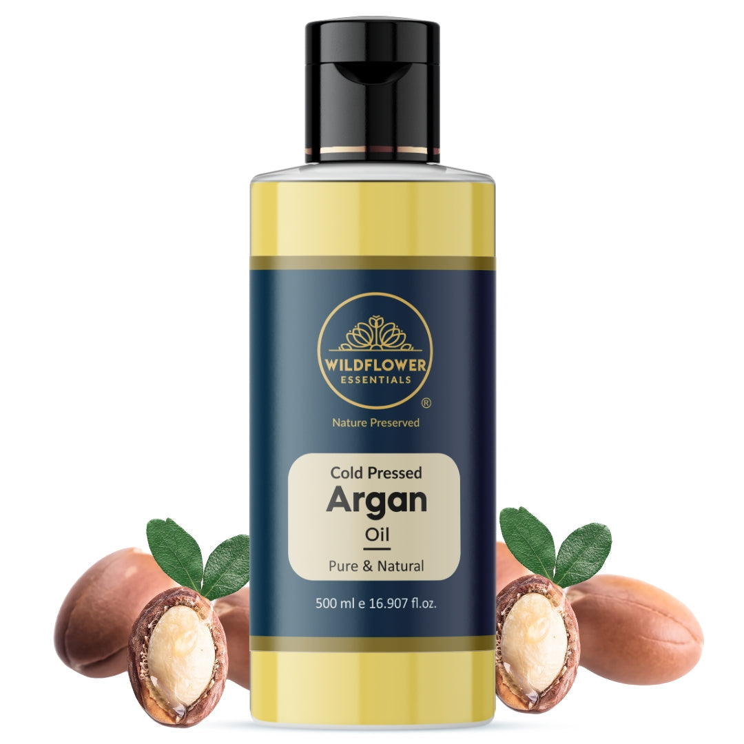 Argan Oil 500ml Cold Pressed for skin hair face body
