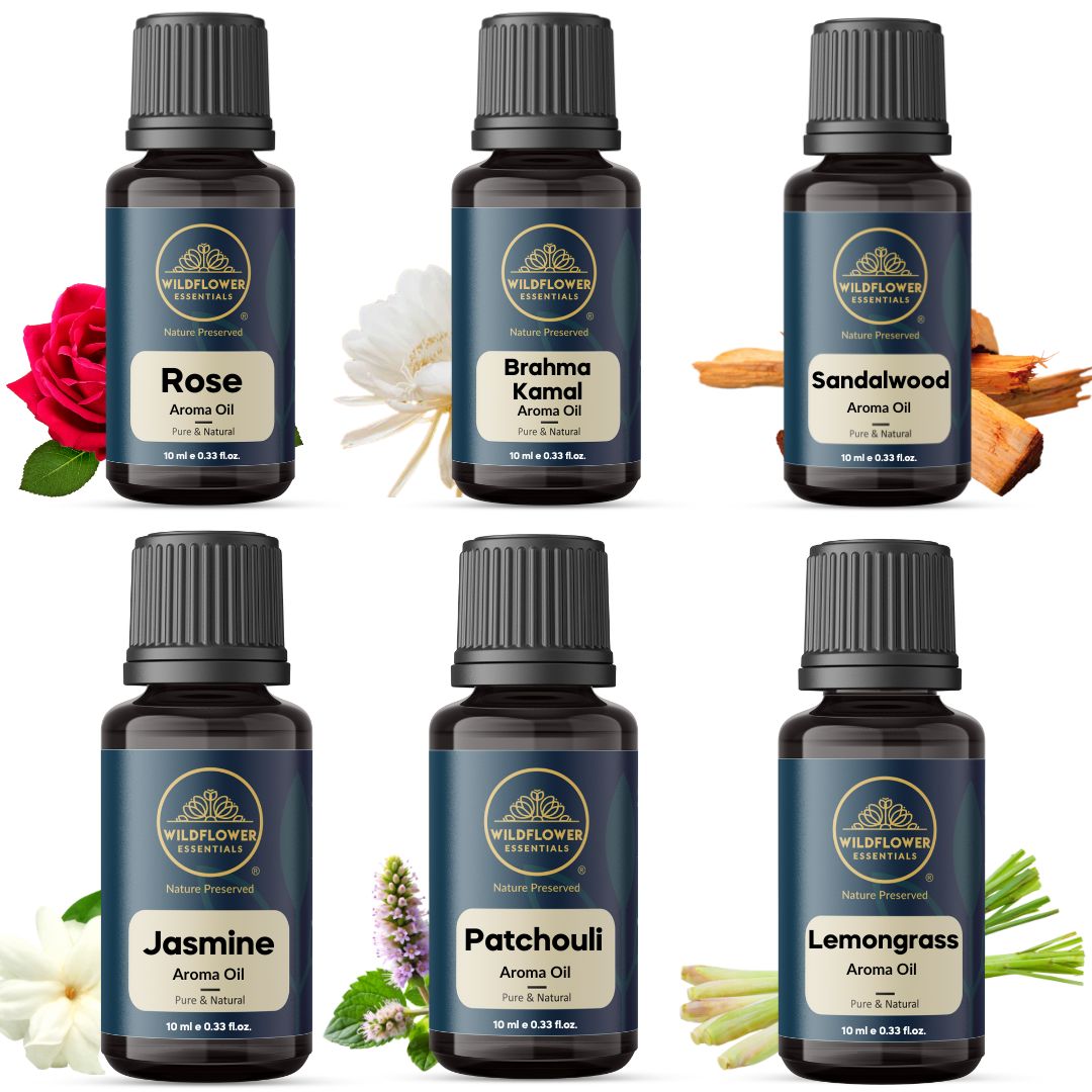 Aroma Diffuser Oil Combo Pack of 6
