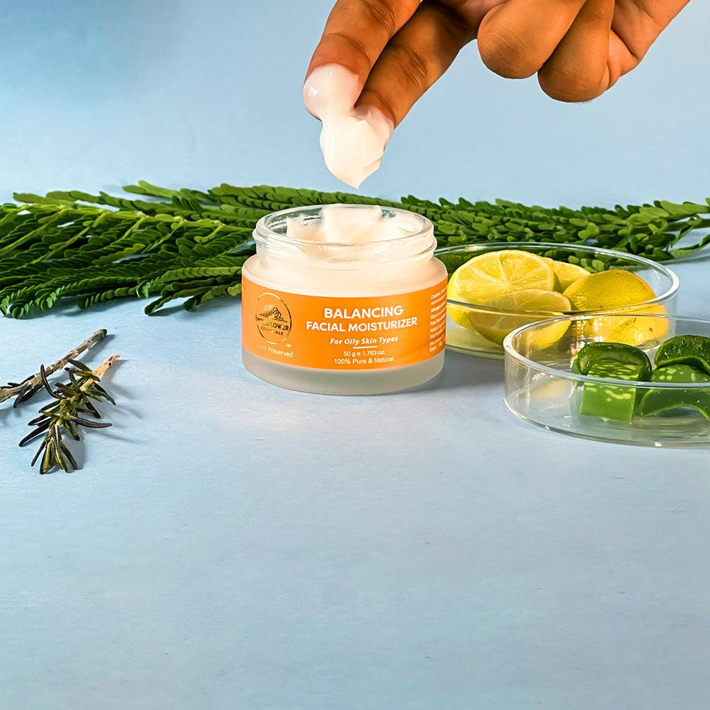 Balancing Facial Moisturising Gel - Fights Acne and Breakouts | 50g