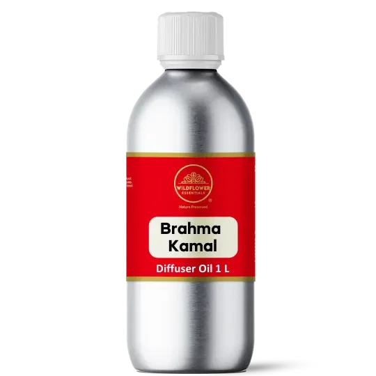 Brahma Kamal Diffuser Oil 1 L Wildflower Essentials