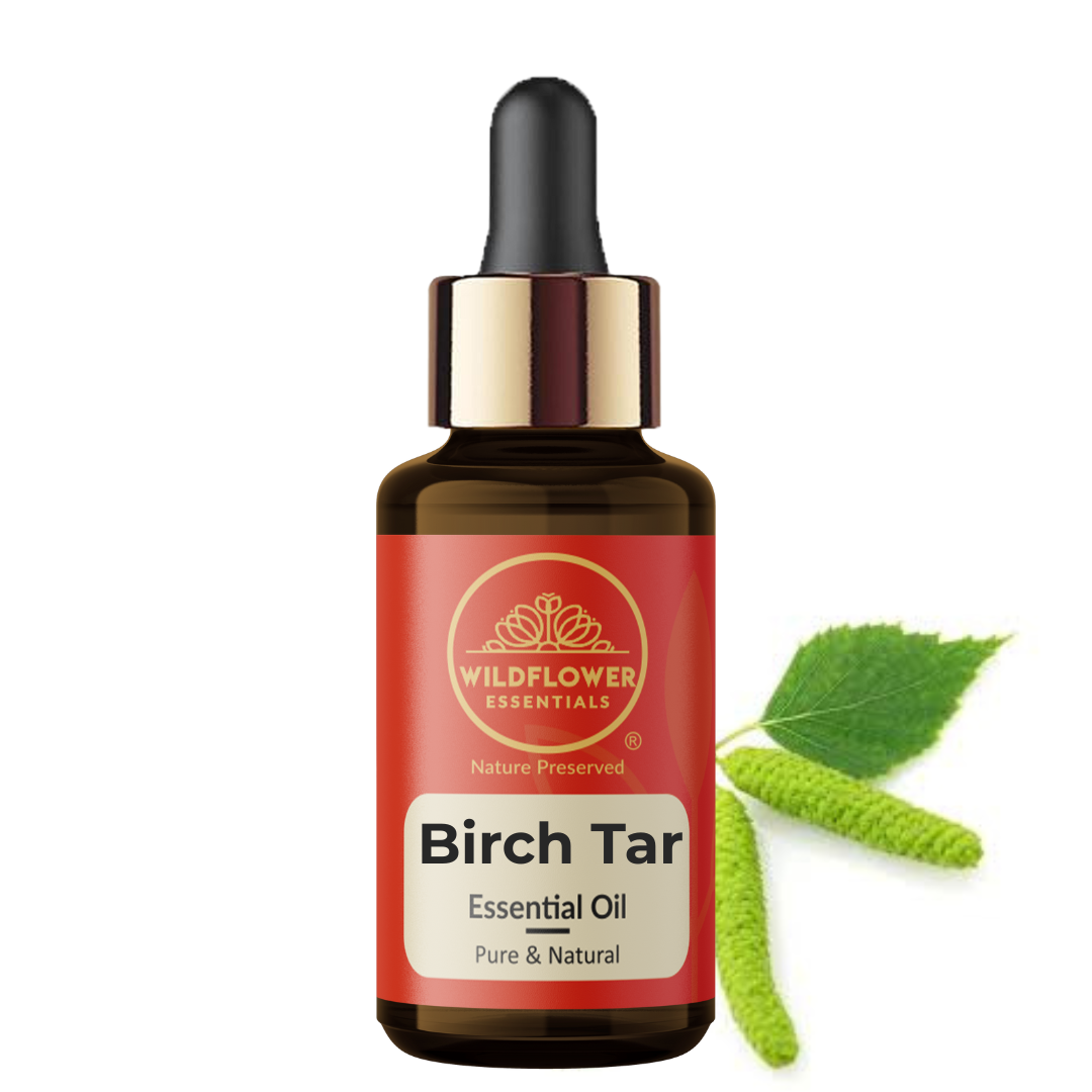 Birch Tar Essential Oil Wildflower Essentials