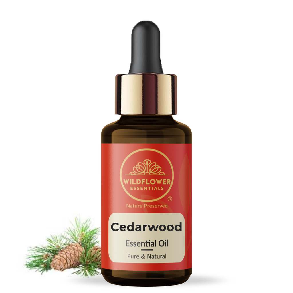 Cedarwood Essential Oil Wildflower Essentials