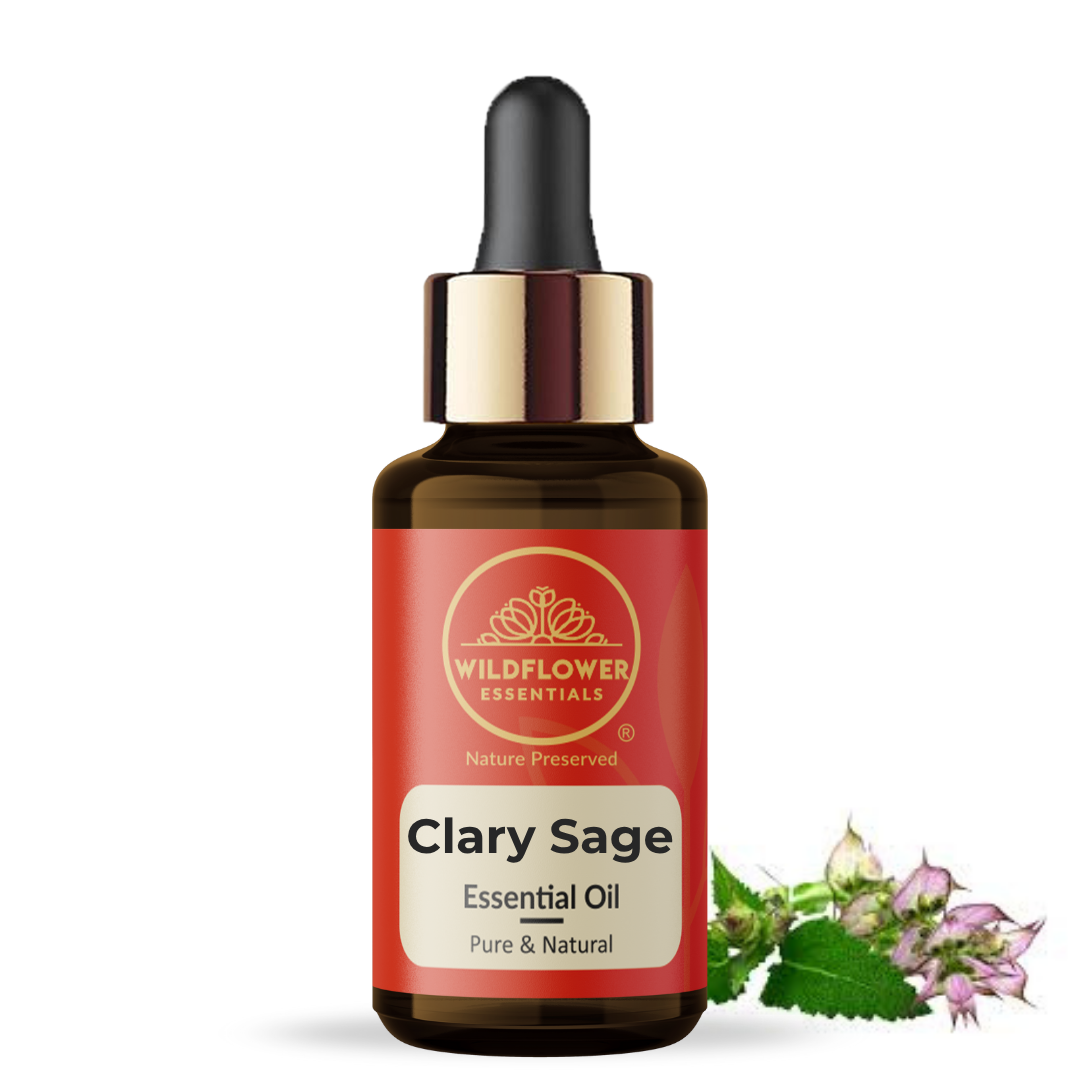 Clary Sage Essential Oil Wildflower Essentials