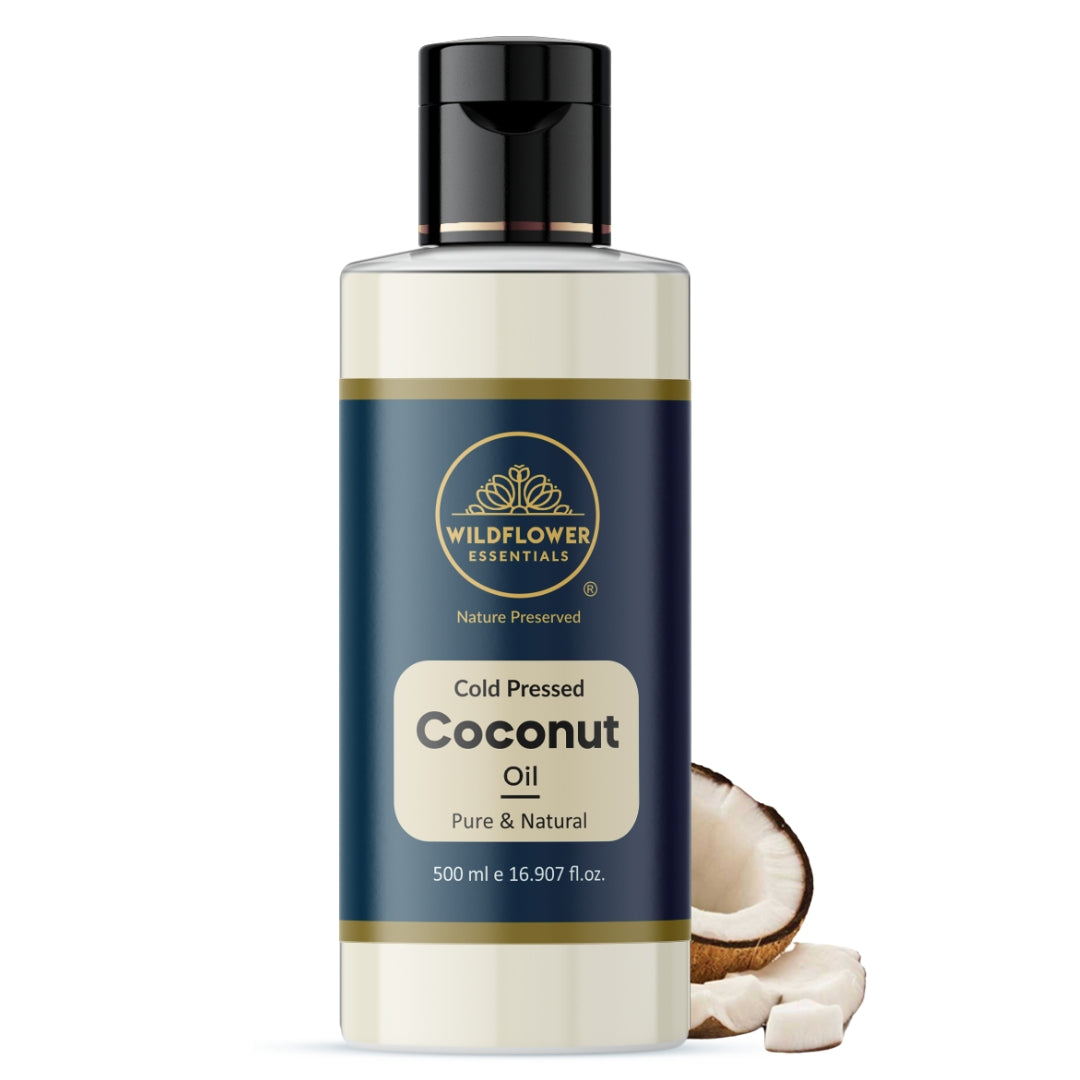 Coconut Oil Cold Pressed Wildflower Essential For Skin Hai Face Body