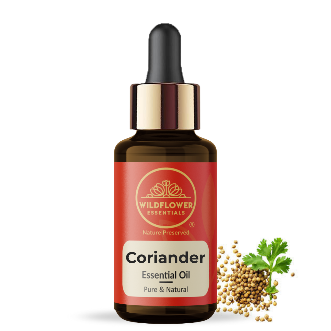 Coriander Essential Oil Wildflower Essentials