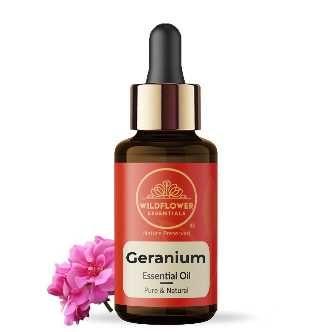 Geranium Essential Oil Wildflower Essentials