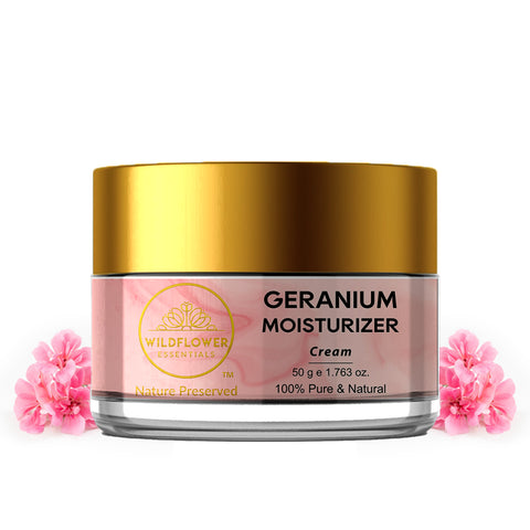 Geranium Moisturiser- Dry Skin Haven- Day Cream | 50g