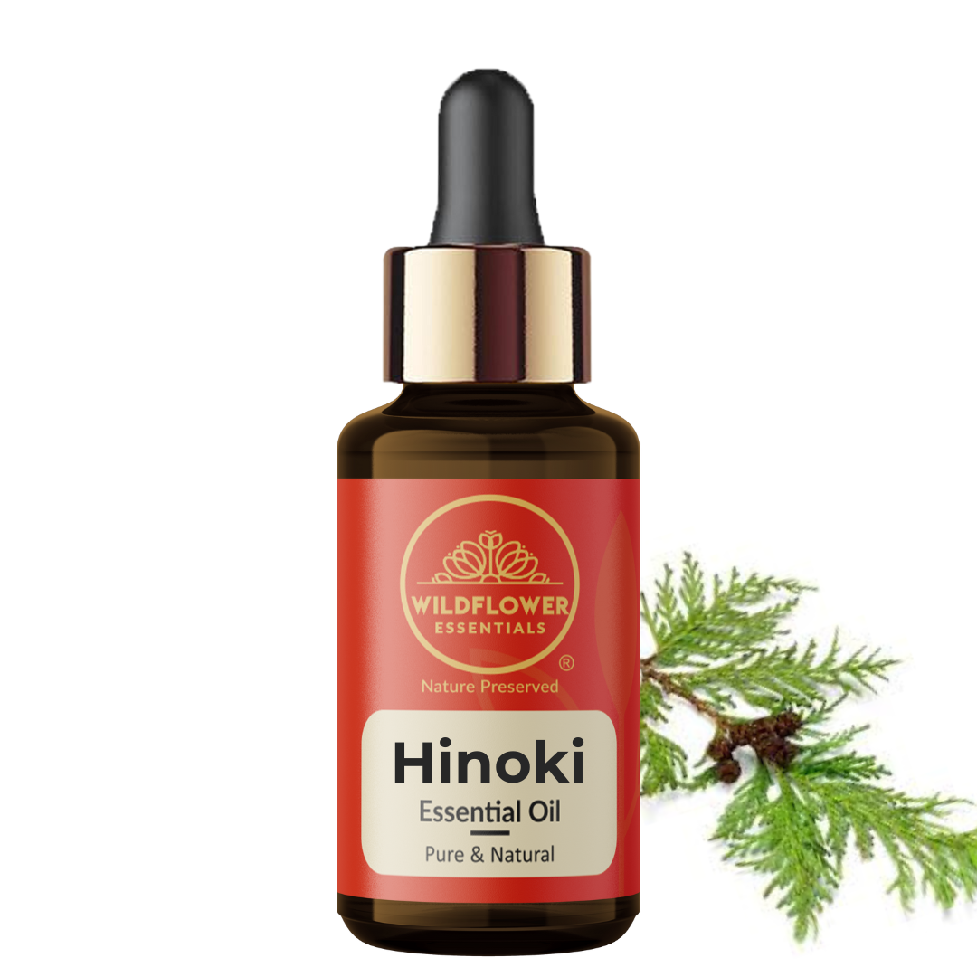 Hinoki Essential Oil Wildflower Essentials