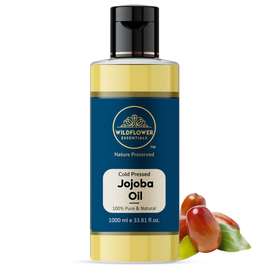 Jojoba Oil Cold Pressed for skin hair face body