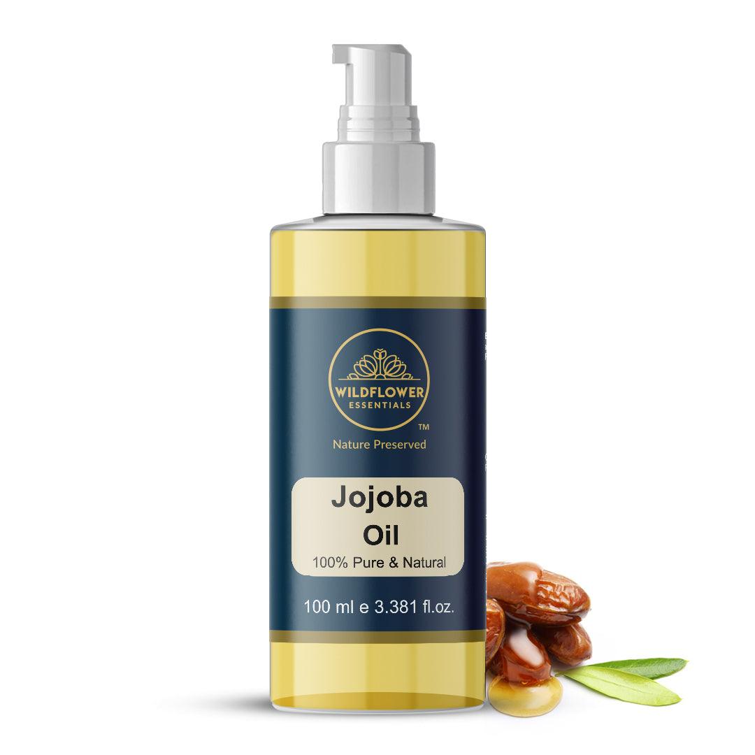 Jojoba Oil Cold Pressed for skin hair face body