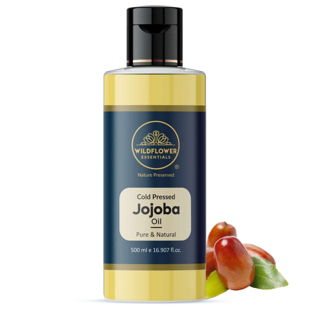 Jojoba Oil Cold Pressed for skin hair face body