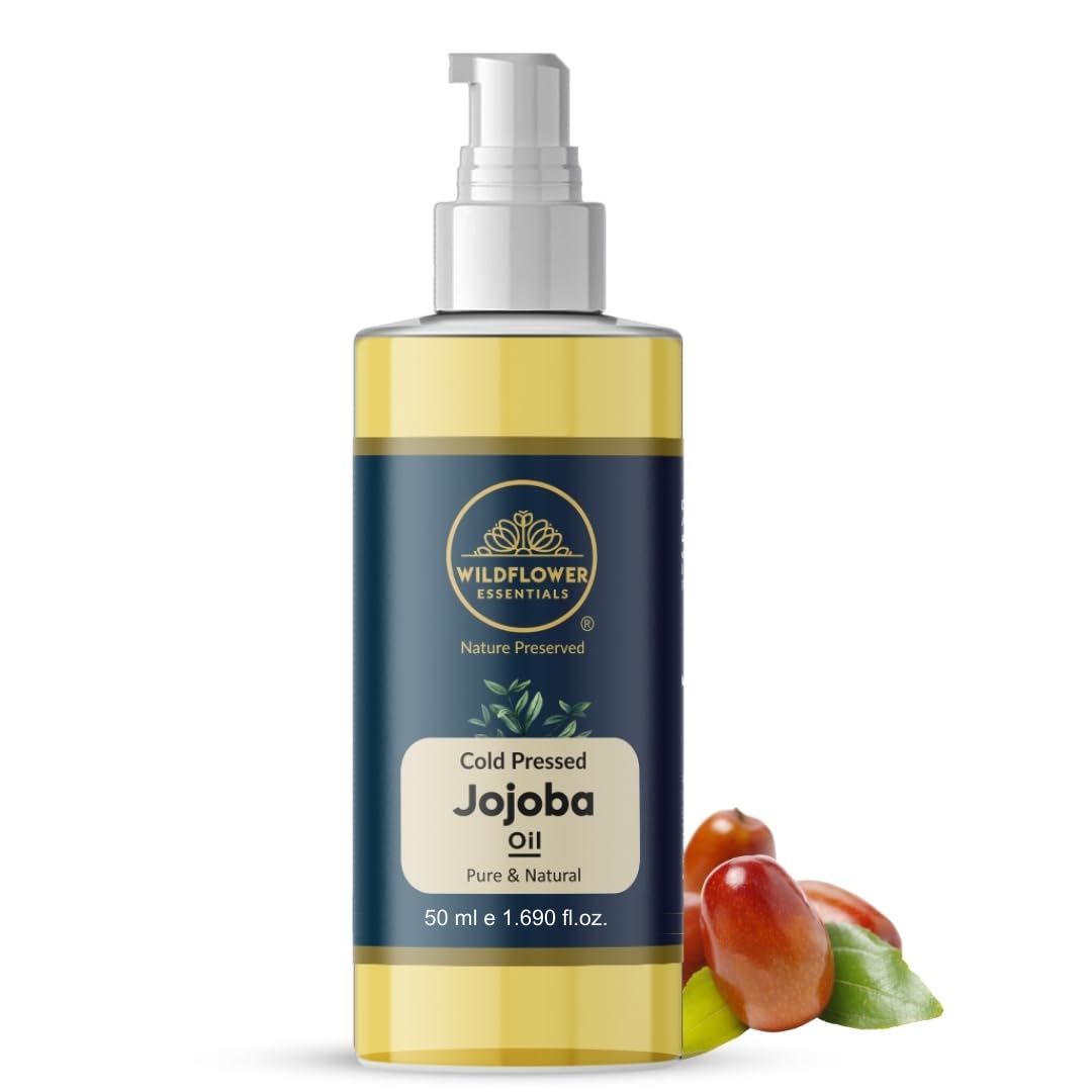 Jojoba Oil Cold Pressed for skin hair face body