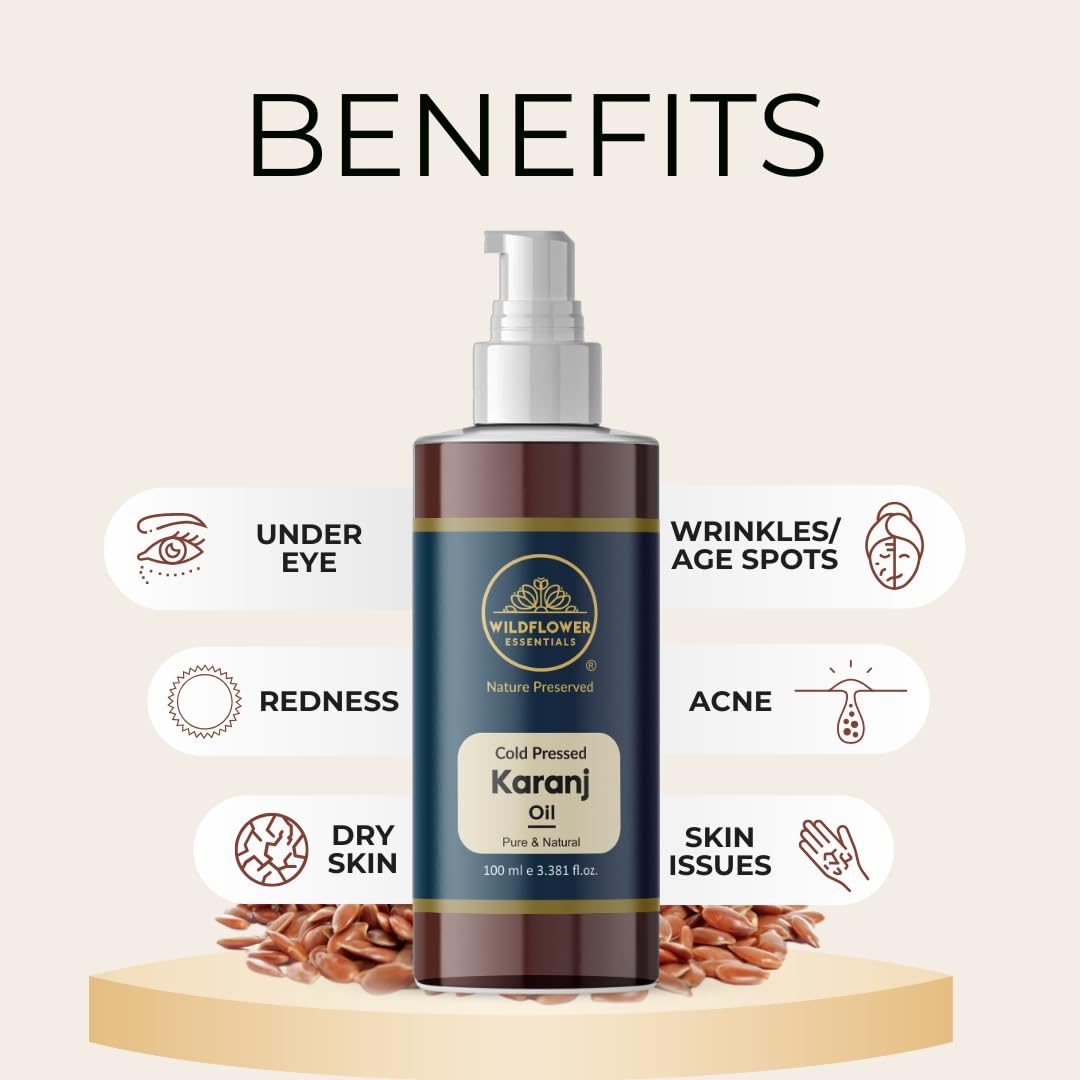 Karanja Seed Oil Wildflower Essentials