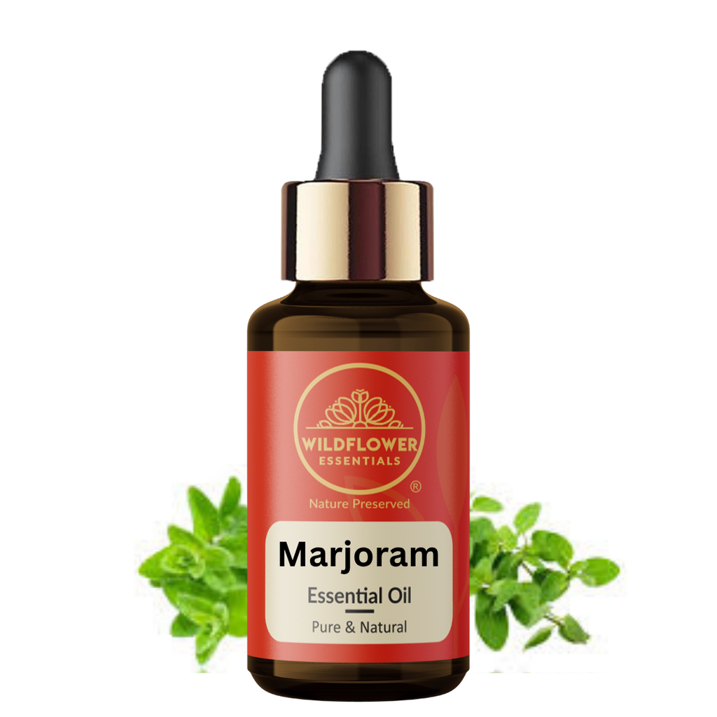 Marjoram Essential Oil Wildflower Essentials